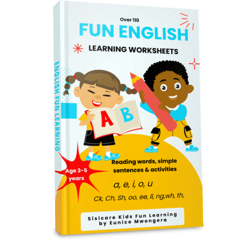 Sisicare Kids English Learning Worksheets